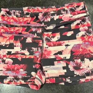 90 Degree floral biker shorts large girls